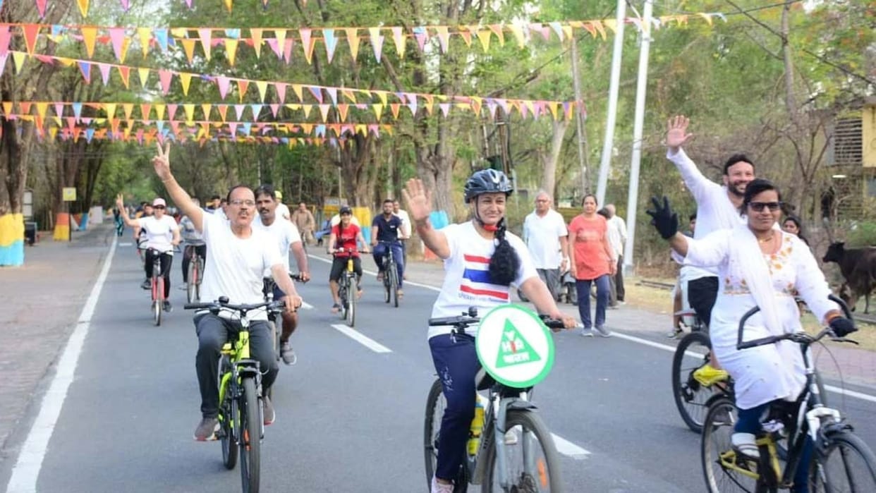 Riders for Nation; Cycle rally will be taken out on 13th for freedom from pollution