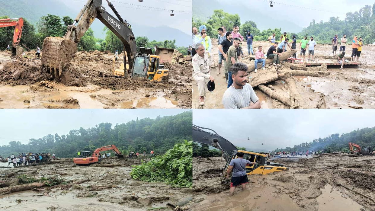 Sirmour Cloudburst: Vinod took the other's family to a safe place, but lost his own, nature wreaked havoc