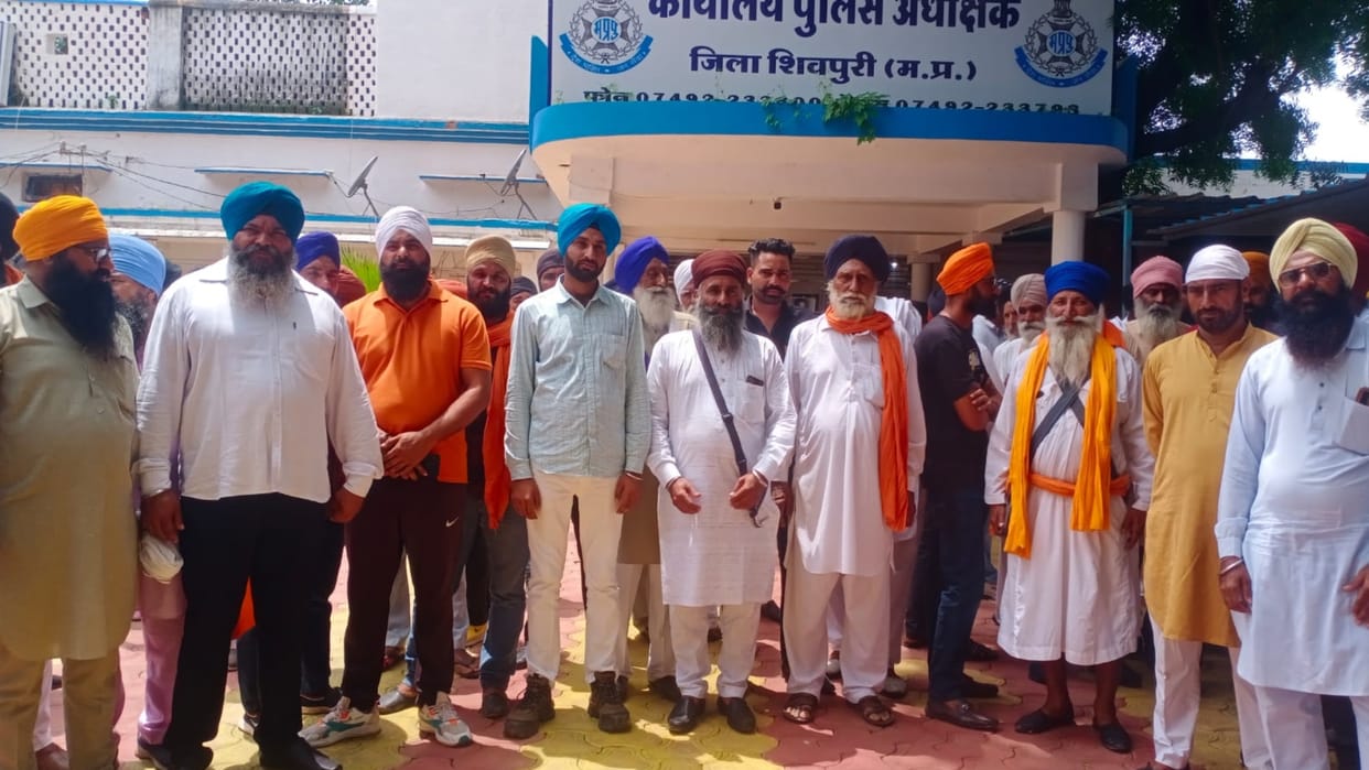 Shivpuri: Gurdwara Granthi was assaulted, the attackers threw the turban the religious sentiments hurt