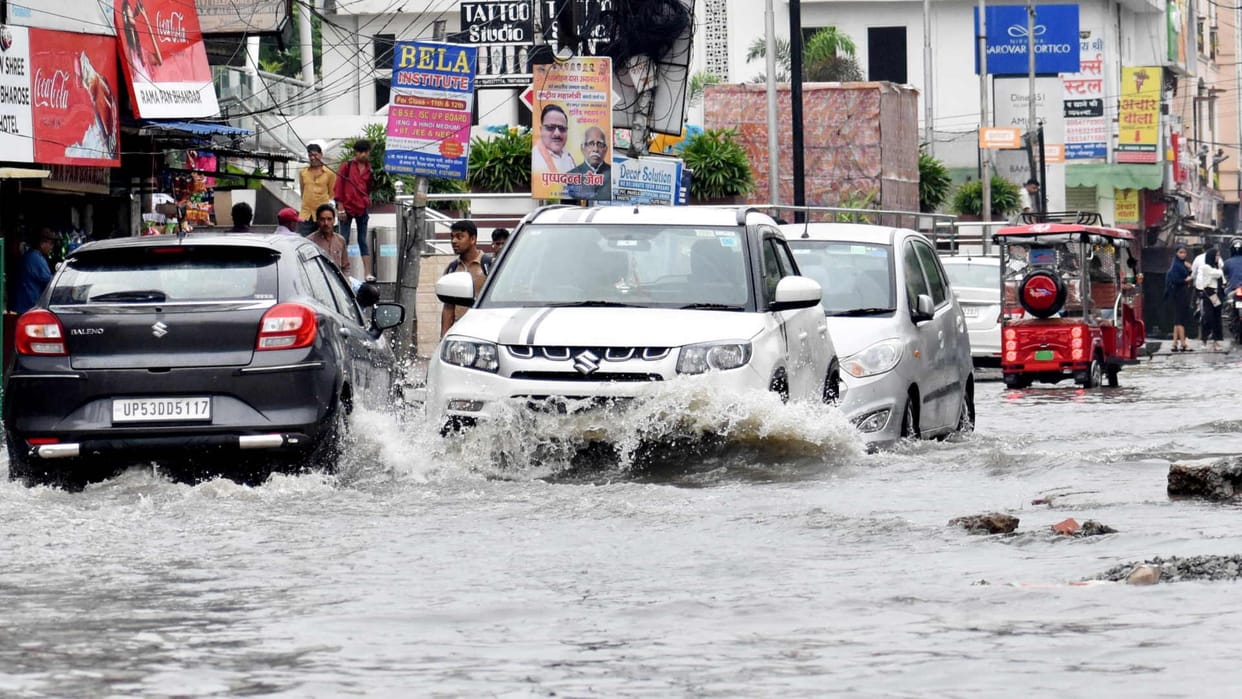 Gorakhpur received maximum rainfall in a single day so far this season