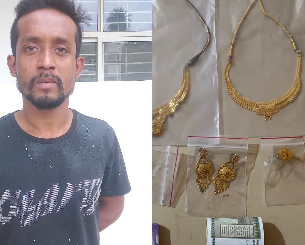 To repay the loan, theft was done in grandfather's house, police arrested