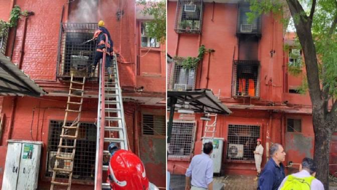 Fire breaks out at Lady Hardinge Medical College in Delhi