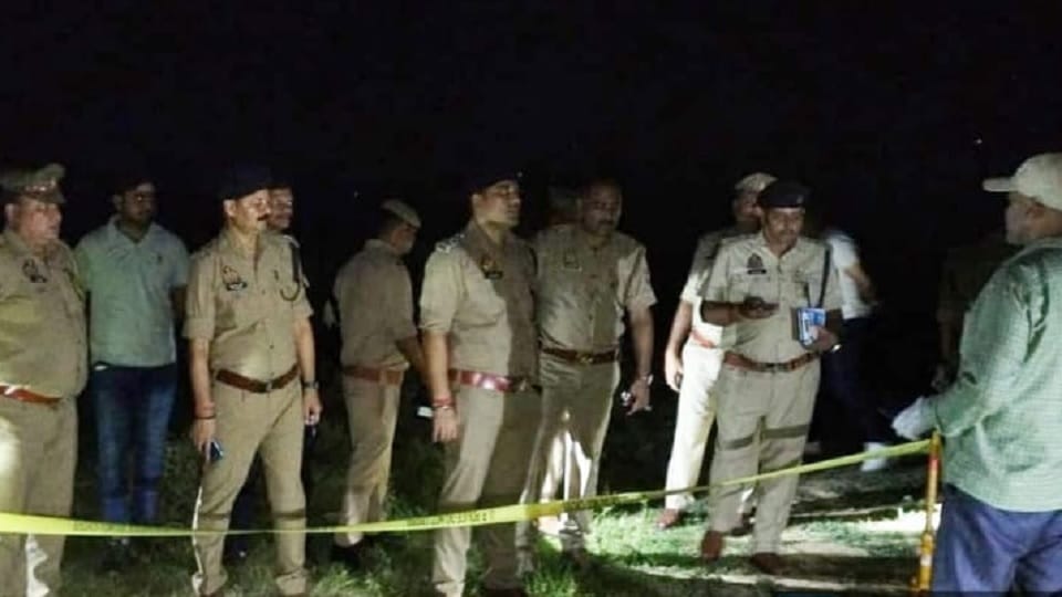 miscreant was arrested after being shot in the encounter a constable was also injured