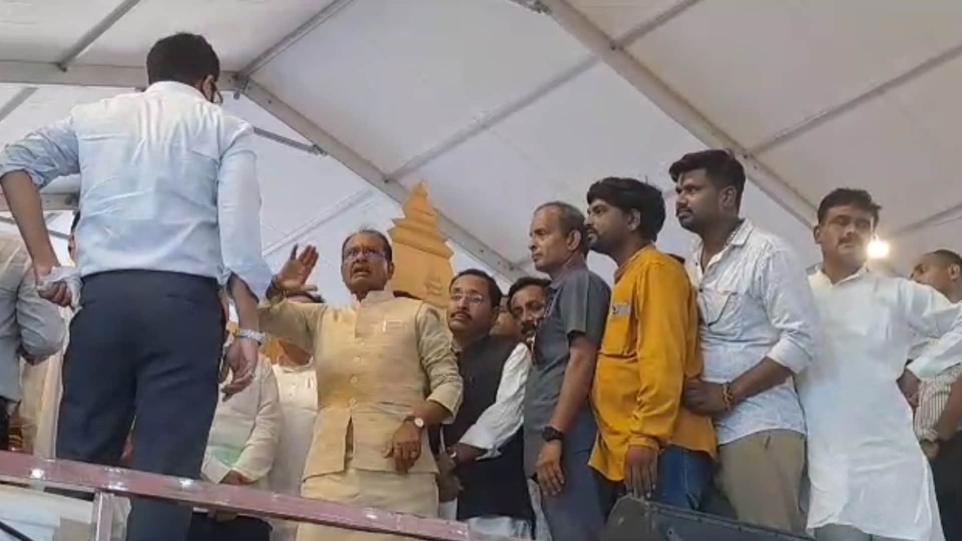 Prime Minister Narendra Modi Ground Breaking Ceremony Sant Ravidas Temple in Sagar