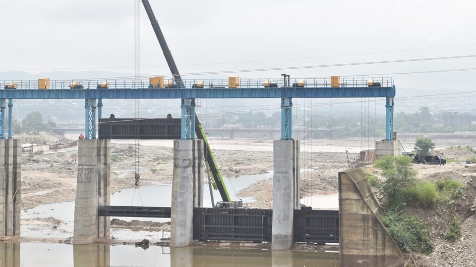 Jammu: construction work of Tawi river front accelerated
