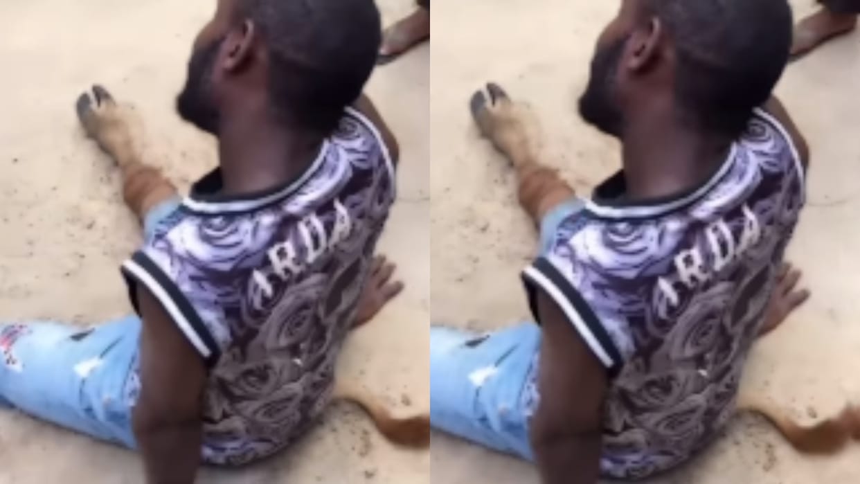 Viral Video woman turns cheating husband into cow with black magic video went viral