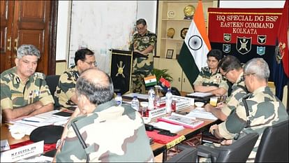 Kolkata:बीएसएफ एडीजी ने फील्ड कमांडर कॉन्फ्रेंस में सीमा सुरक्षा का लिया  जायजा, मणिपुर पर भी हुई चर्चा - Bsf Adg Sonali Mishra Reviews Border  Security And Manipur Situation In ...