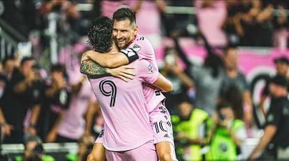 Lionel Messi: अमेरिका में मेसी का जलवा कायम, कहा- इंटर मियामी से जुड़कर खुश हूं Lionel Messi: Messi continues to shine in America, said- I am happy to join Inter Miami