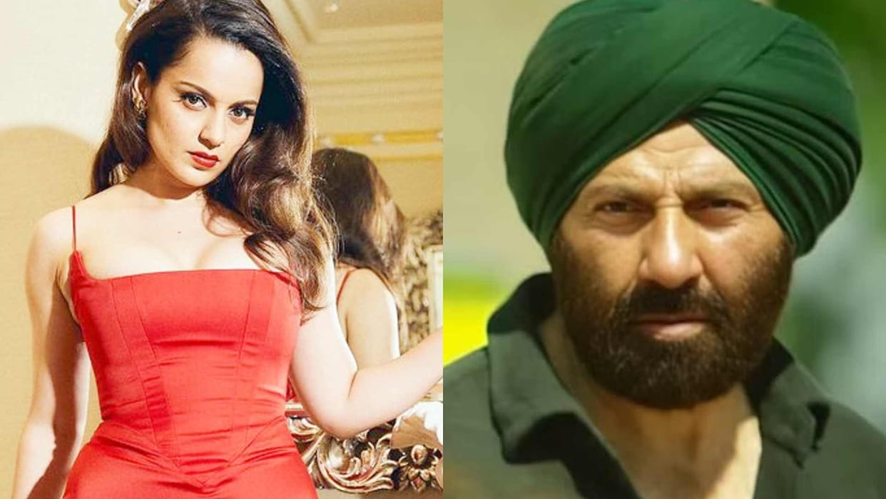 Gadar 2 Kangana Ranaut hails Sunny Deol starrer film box office response Tight stance on mafia politics