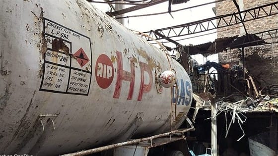 Blast in gas tanker in Indore, many people serious inured
