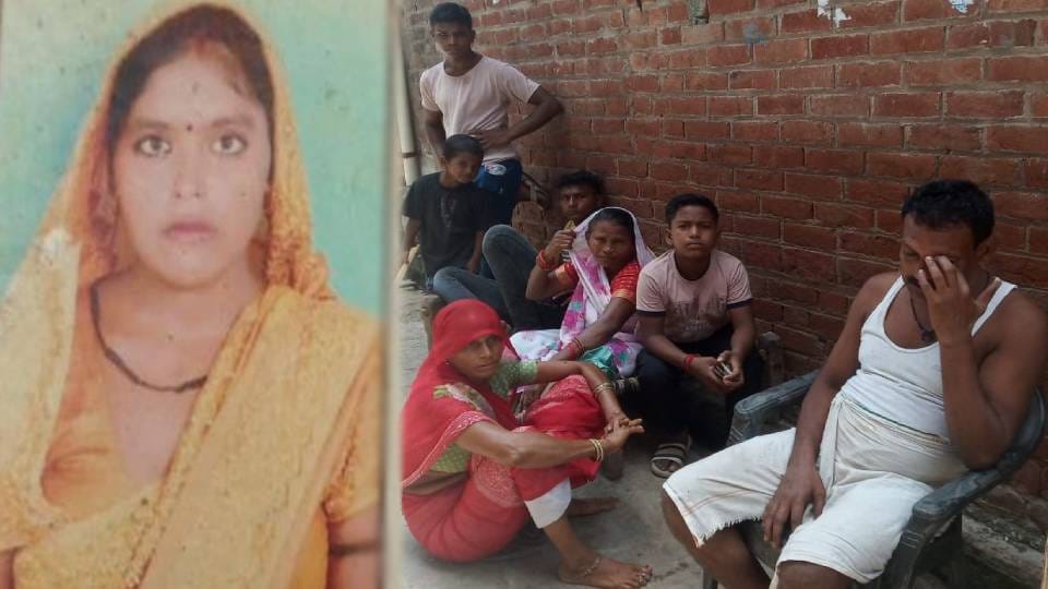 Hospitalized mother faints after hearing news of death of two children after eating poisonous khichdi