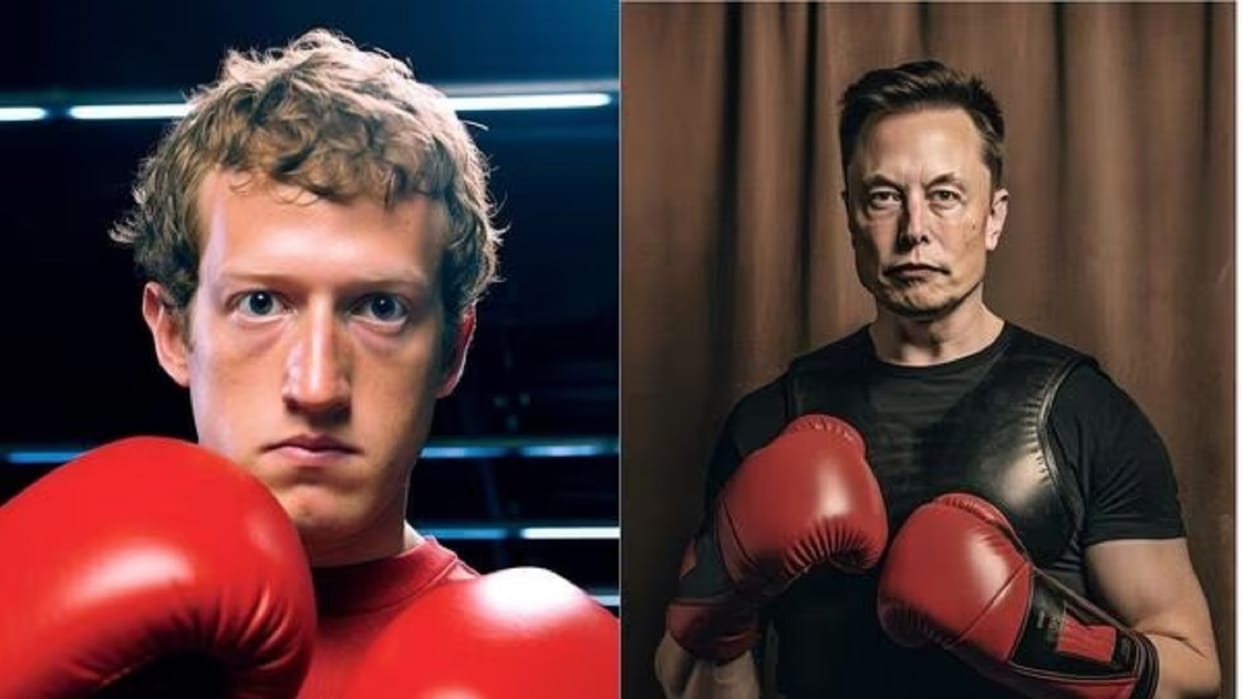 Elon Musk-Mark Zuckerberg much-anticipated ‘cage fight’, both tech leaders entered an indirect war of words