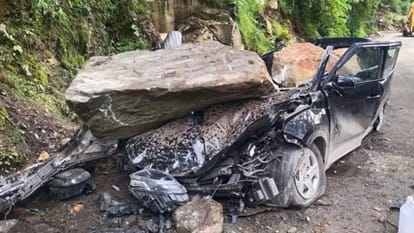 Himachal Weather Update Kalka Shimla Highway Closed Again Due To Landslide HRTC Bus Accident News