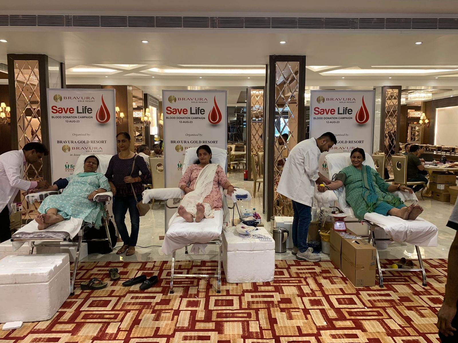 Blood Donation Camp: Donate blood by this evening in Bravura hotel in Meerut