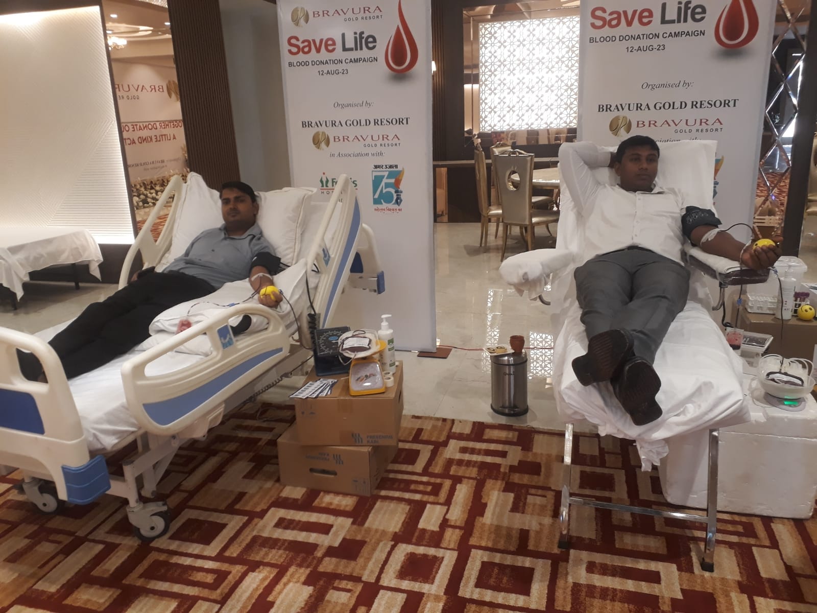 Blood Donation Camp: Donate blood by this evening in Bravura hotel in Meerut