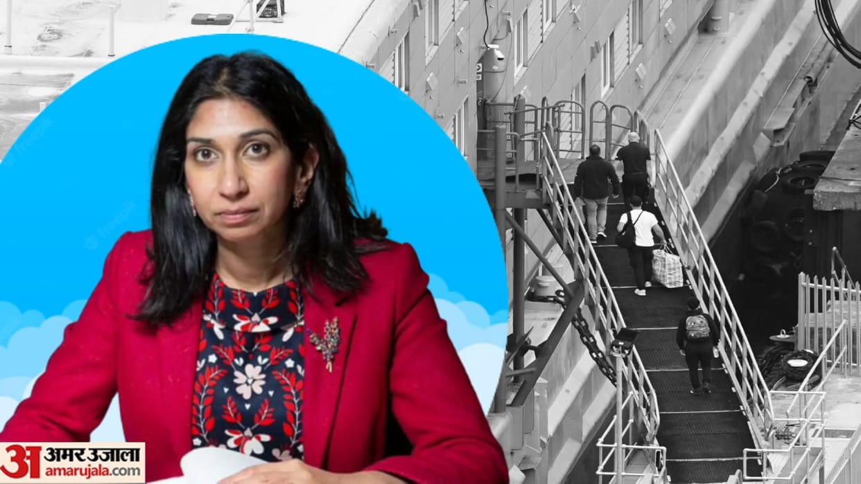 UK's Suella Braverman under pressure over housing migrants on floating vessel