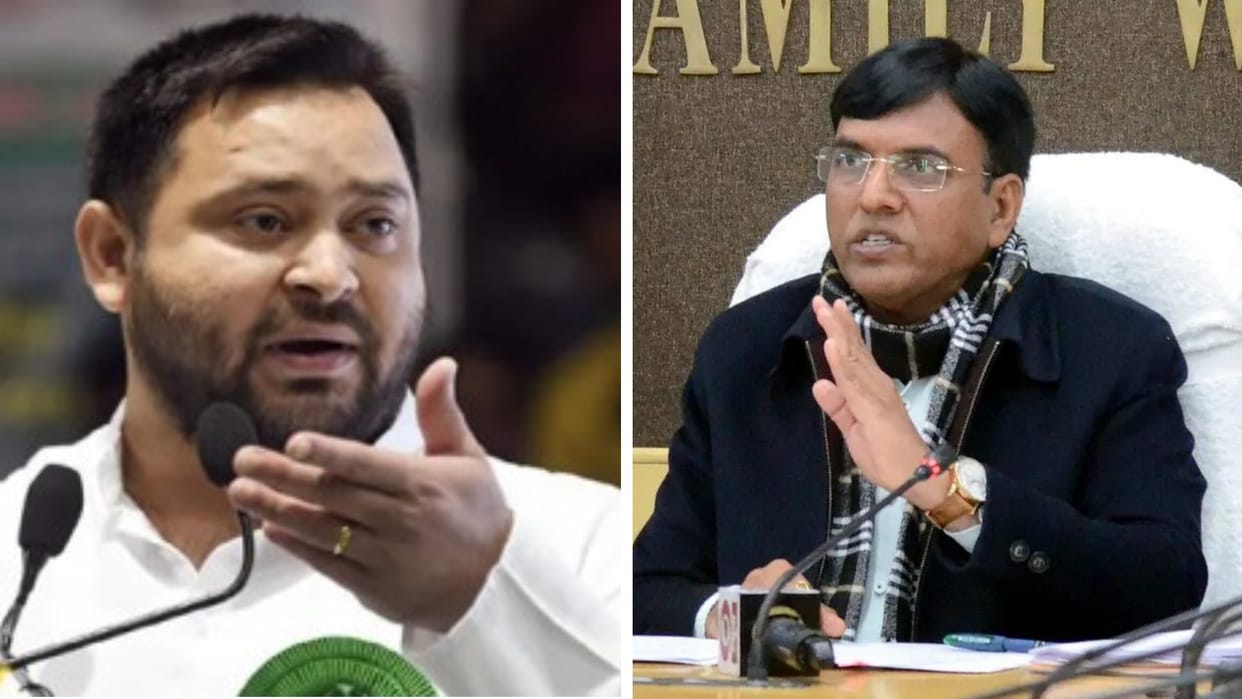 Centre does politics of development: Mandaviya hits back at Tejashwi over AIIMS Darbhanga