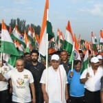 श्रीनगर में आयोजित तिरंगा रैली
