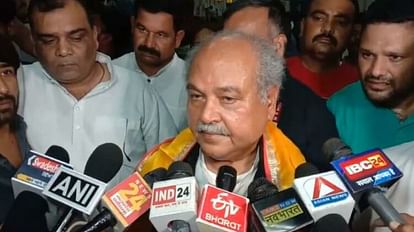 Gwalior: केंद्रीय मंत्री तोमर बोले- फेल हो गई राहुल गांधी लॉन्चिंग, मणिपुर मुद्दे पर PM साफ कर चुके हैं स्थिति central Minister Tomar attacked Rahul Gandhi's statement on Manipur issue