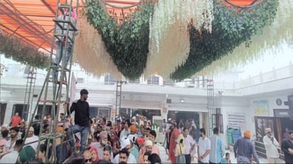 Faith on rain is heavy eight thousand devotees attended Shri Naiana Devi