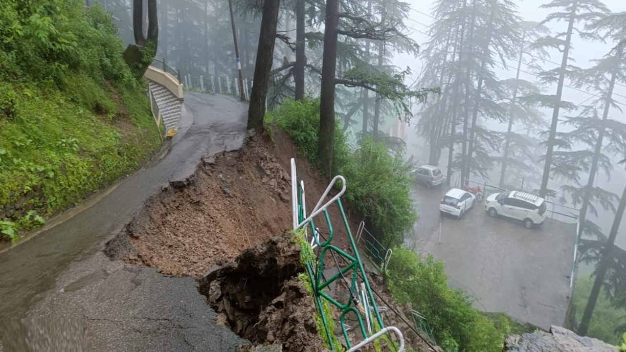 Rain wreaks havoc in Himachal, cloud burst in Mandi's Chunahan, two dozen trees fell in Shimla, see devastatio
