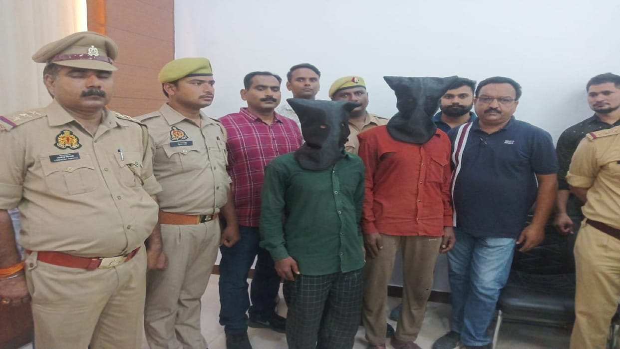 Police encounter with miscreants of Tharwai robbery, two miscreants shot in leg, looted jewelery recovered