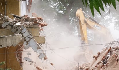 Sarva Seva Sangh 63 years past became razed in 48 days Akhilesh Yadav attack on bjp