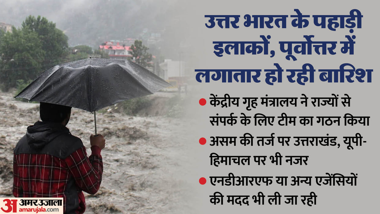 Heavy Rain cloudburst Alert for mountains for next three days Meteorological Department IMD warned