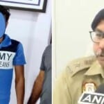पुलिस की गिरफ्त में आरोपी