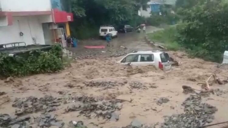 Uttarakhand Weather Update: Cloudburst Chamoli River Flood Landslide, Houses Vehicles Buried Under Debris