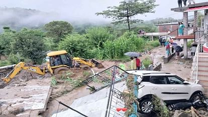 himachal weather Rains: Cloud burst at five places , more then 50 killed, 30 people buried under debris and sw