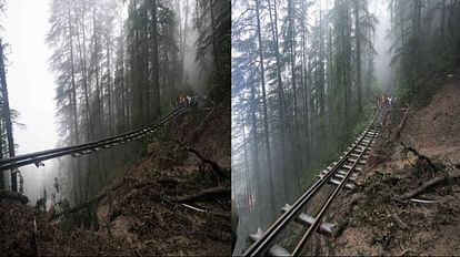 Repairs started, Kalka-Shimla rail track may be restored by September 5