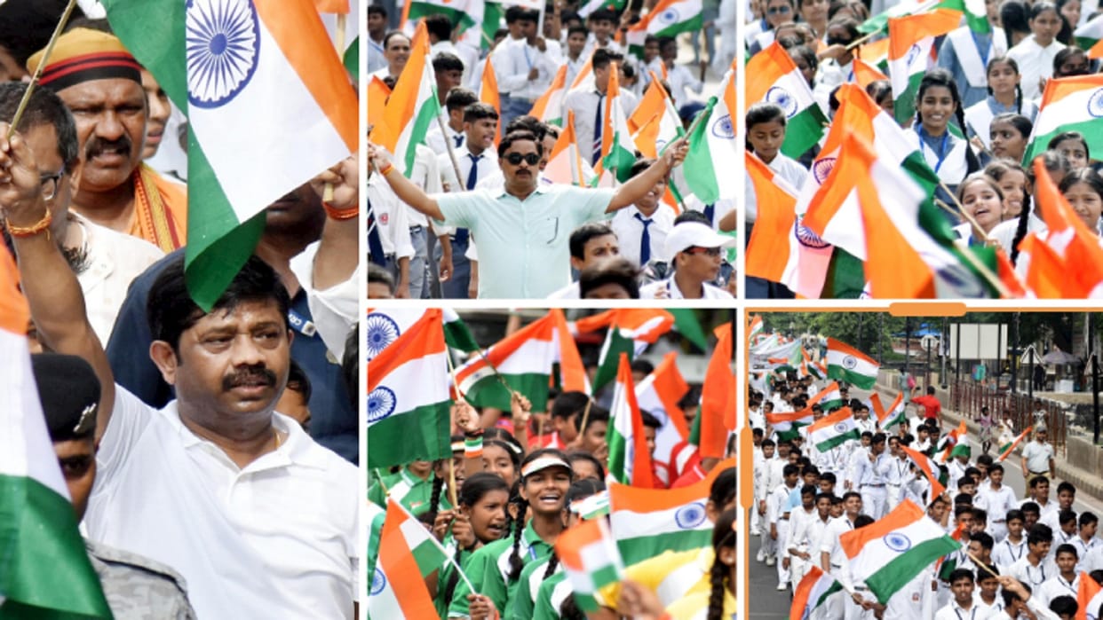 Maa Tujhe Pranam: The zeal and enthusiasm of patriotism was shown in the tricolor journey