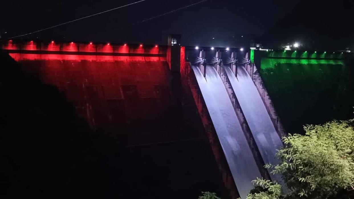 Water level of Bhakra Dam reached 1675 feet