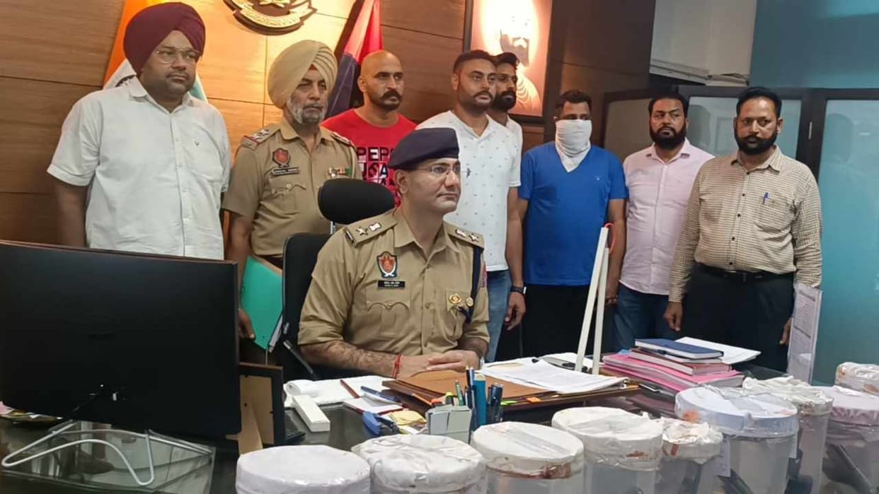 Ropar police busted interstate arms smuggling gang