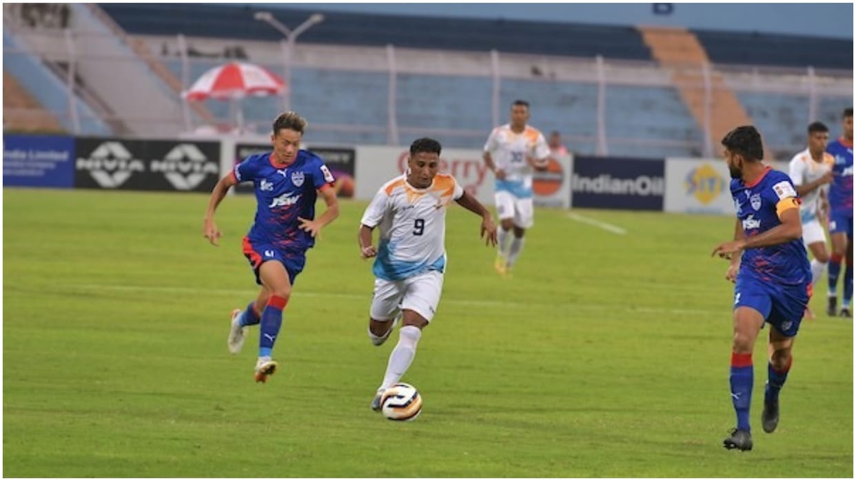 Durand Cup: Champions Bengaluru FC and Indian Air Force played a draw, the football match ended in a 1-1 draw