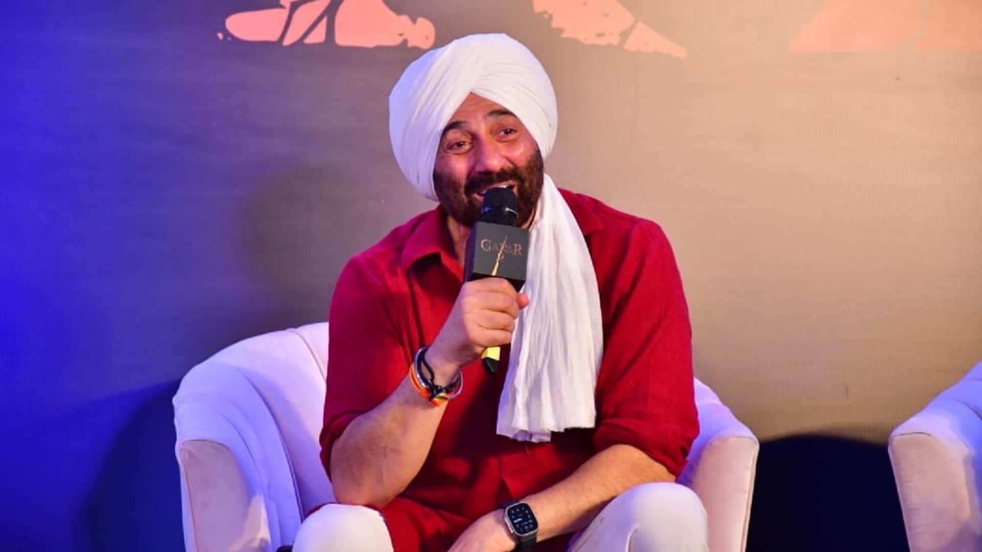 sunny deol opens up gadar 2 success says we are planning to go on an extended nationwide tour with film team