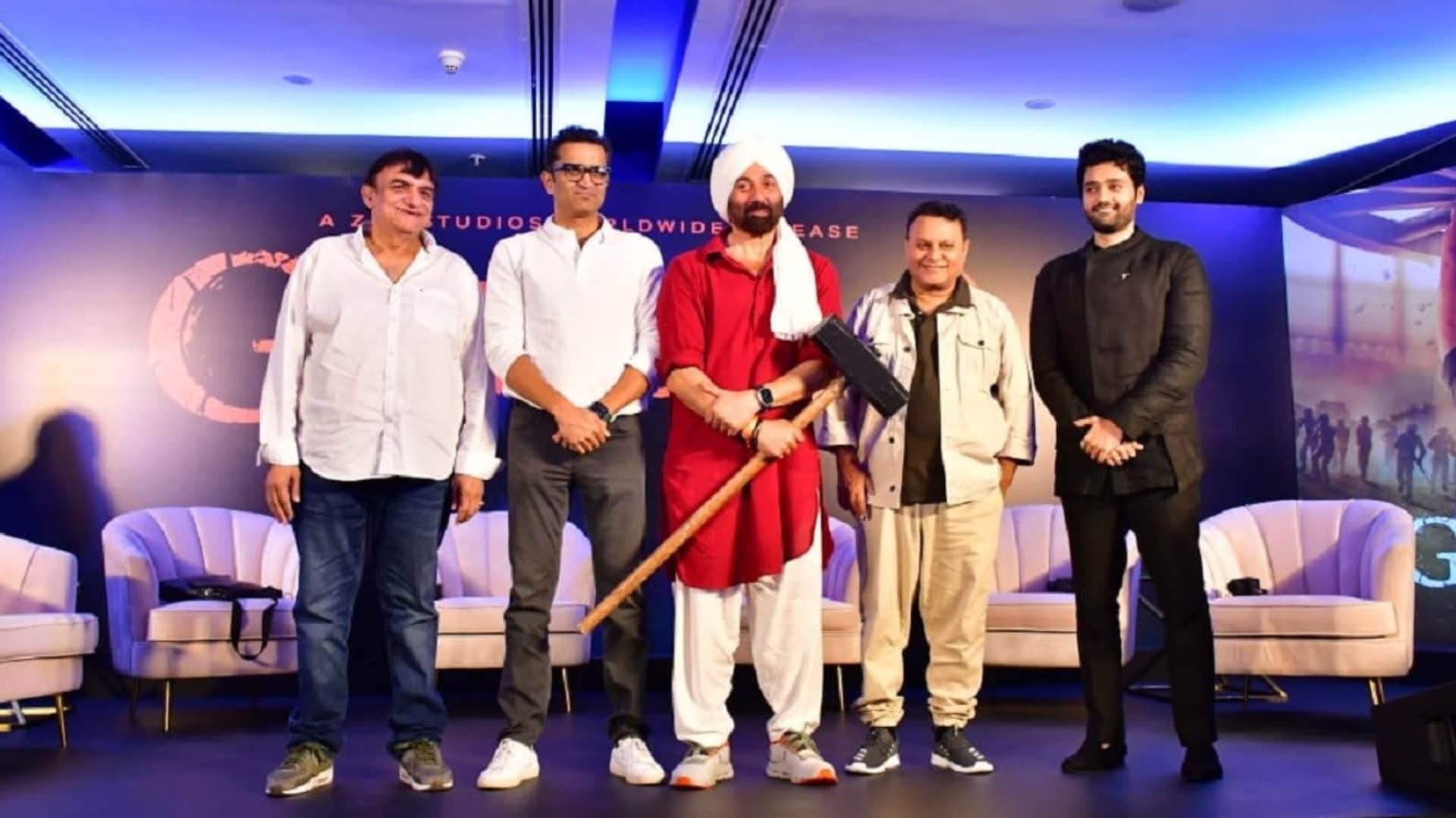 Gadar 2 Sunny Deol Ameesha Patel Utkarsh Sharma starrer is gonna make record of fastest 300 crore film