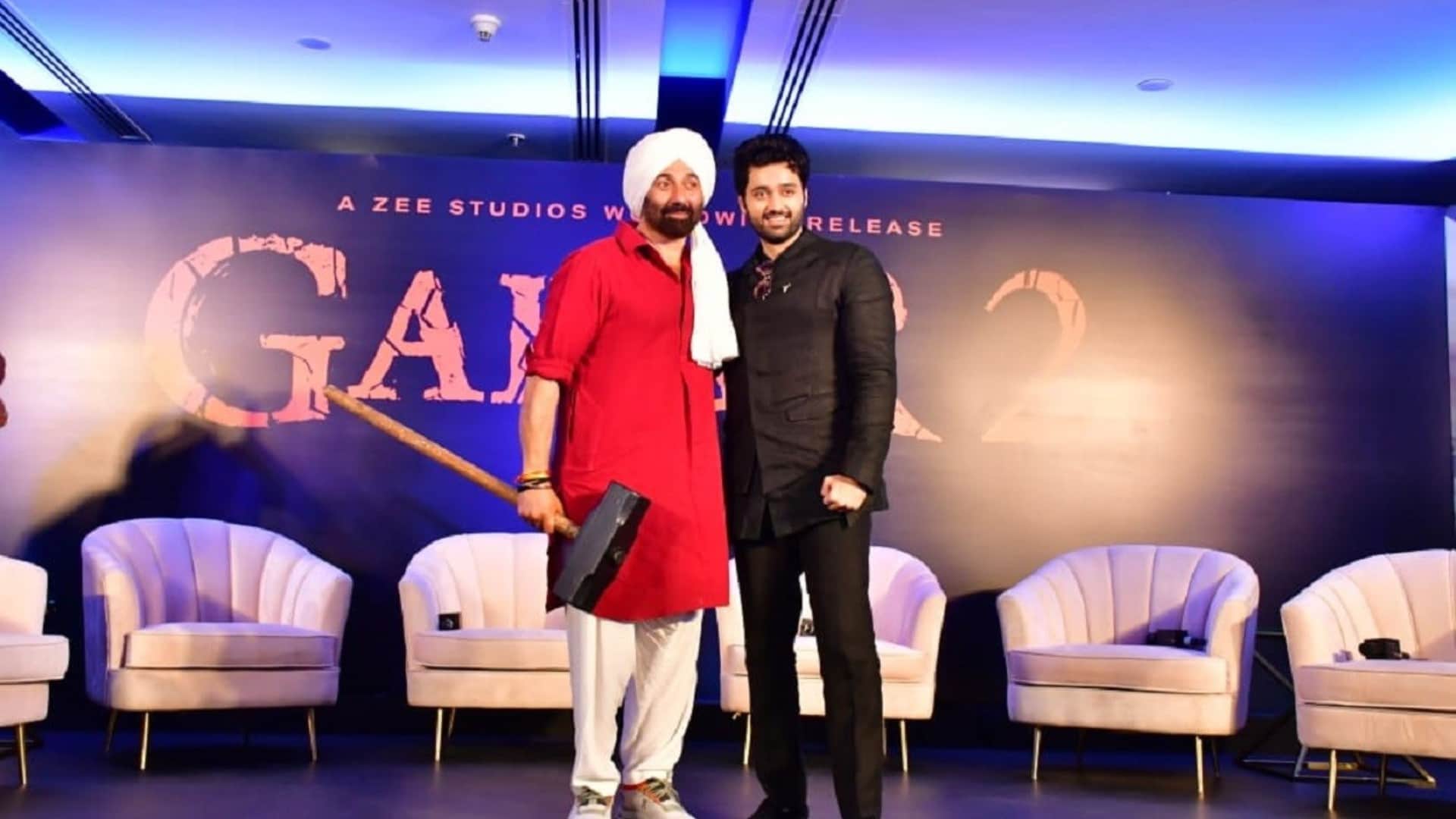 gadar 2 star sunny deol talks about film success and industry says it should called Hindi cinema not bollywood