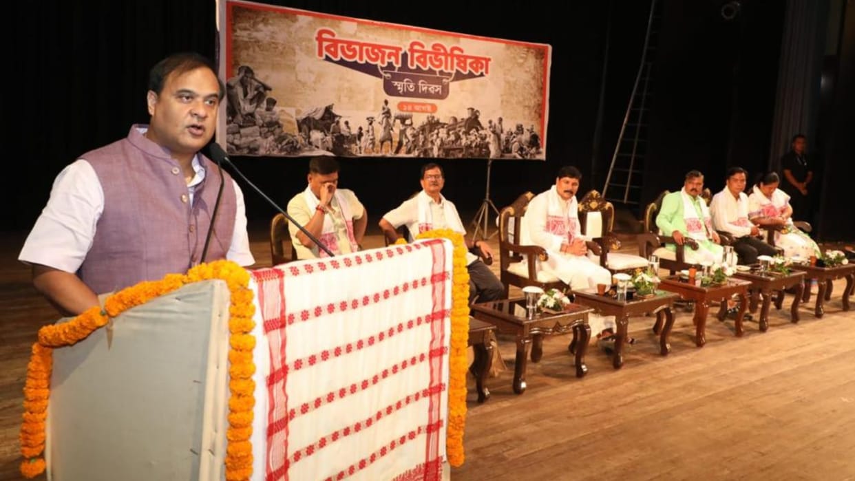 Important to remember Partition to ensure no repetition: Himanta Biswa Sarma