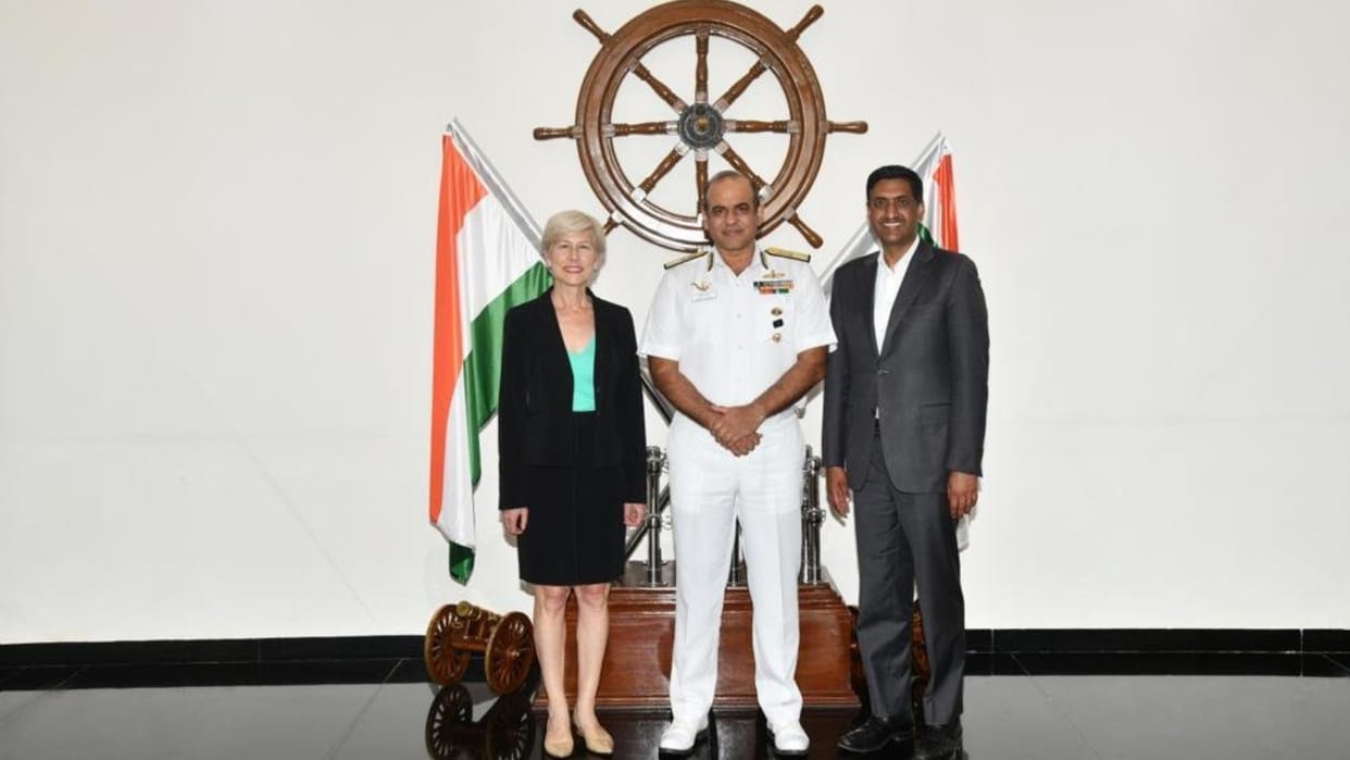 usa representatives rohit khanna deborah ross delegation visit western naval command mumbai indian navy