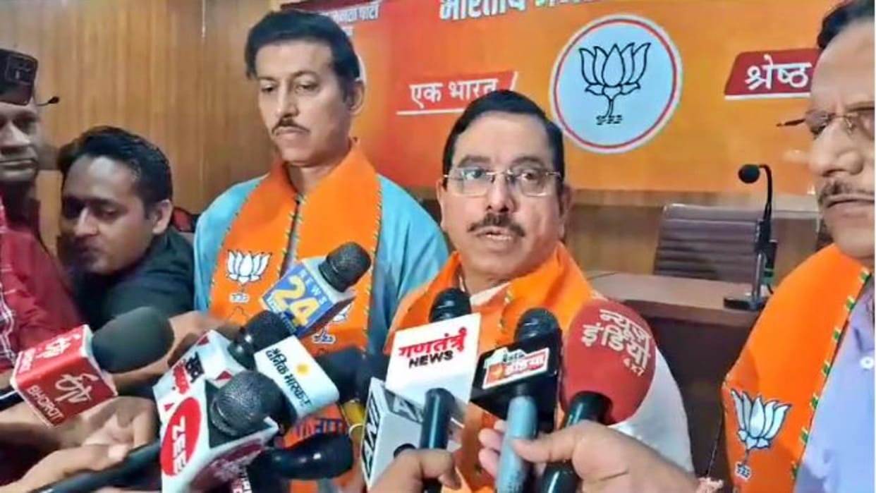 Prahlad Joshi said - crimes are increasing due to the appeasement politics of the Gehlot government