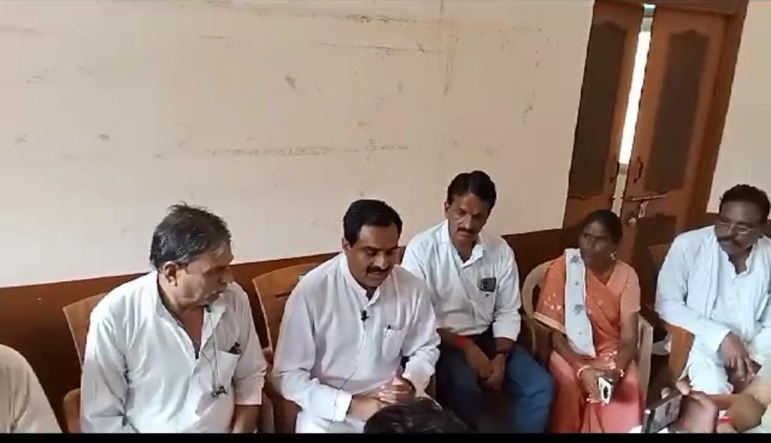 Rajgarh: Congress MLA targeted the BJP government, said - game of corruption going on in the state