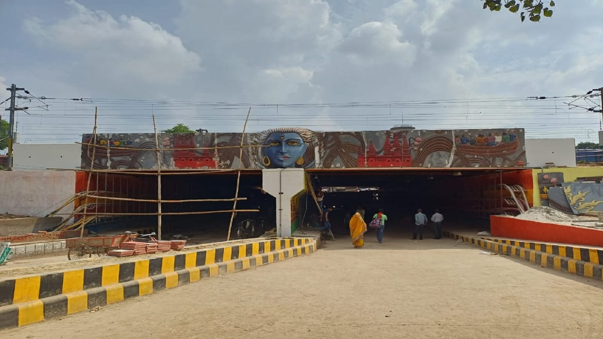 Railways opened Niranjan bridge after 90 days block, opened for traffic at 12 midnight