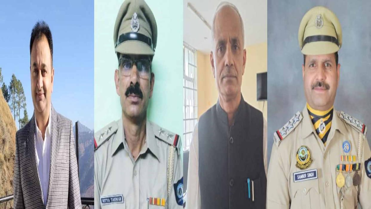 Himachal: President's medal to Inspector Sudesh Kumar, three will get police medal