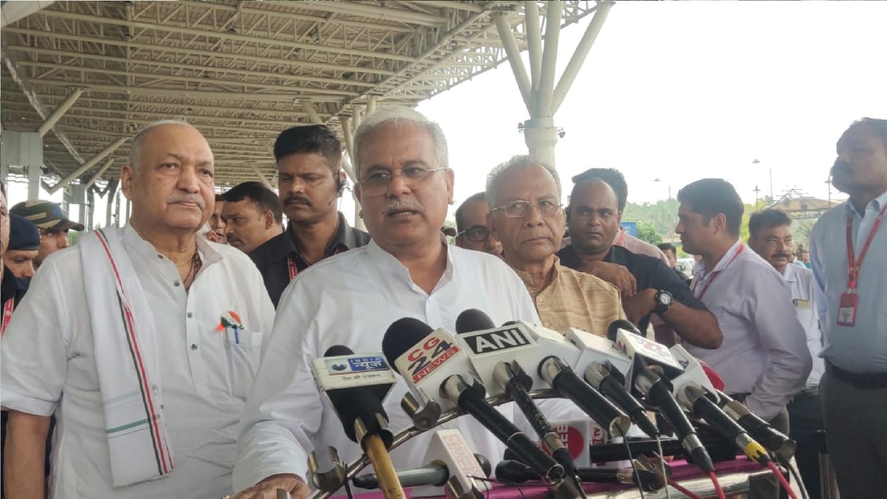 Politics on bulldozer in Chhattisgarh: Arun Sao should first start bulldozers with BJP said CM Bhupesh