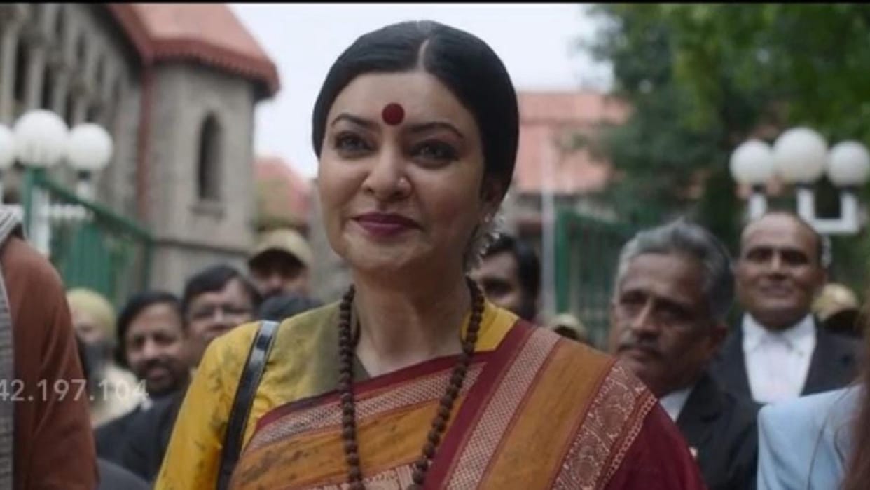 Taali Review Sushmita sen impactful role in Ravi Jadhav web series based on transgender activist gauri Sawant