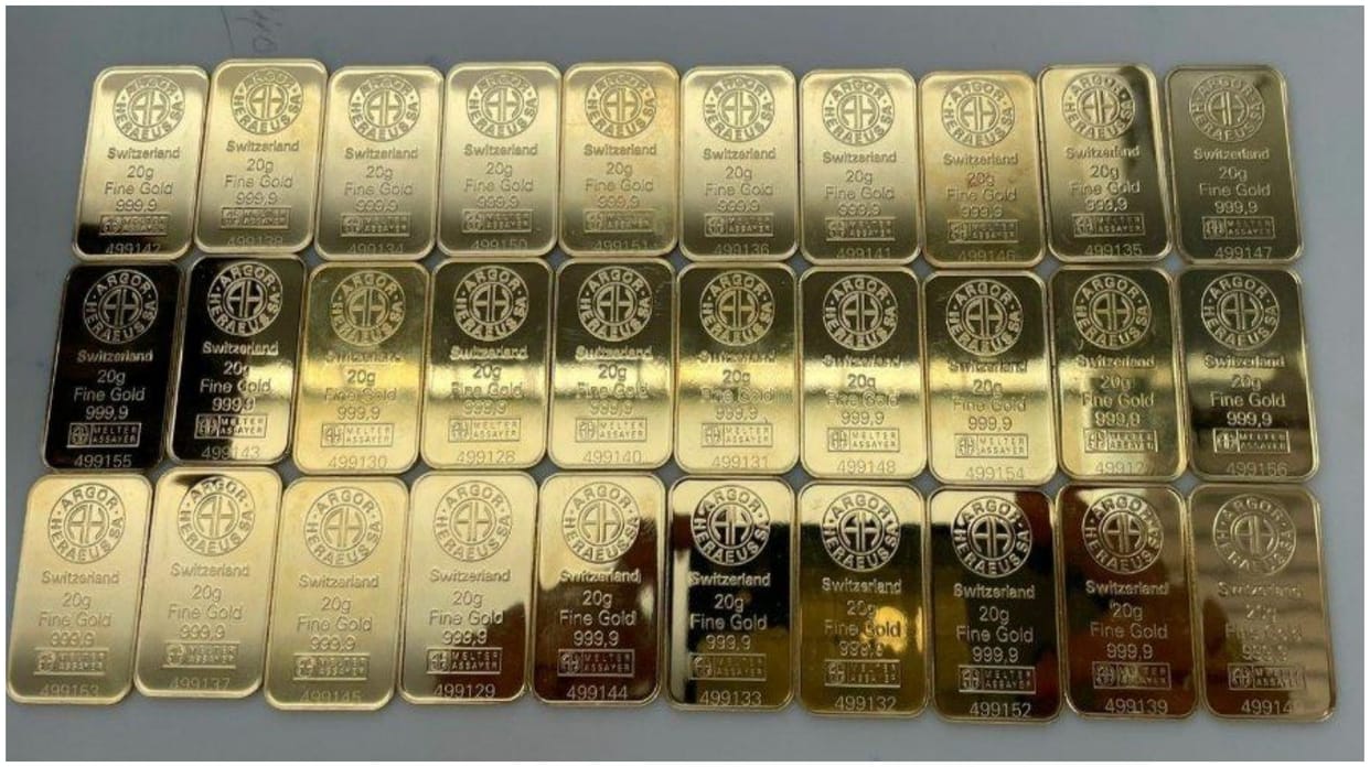 passenger was found carrying gold biscuits by way of rectum concealment in bengaluru