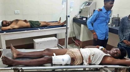 Morena: जमीन को लेकर विवाद में दो पक्षों में चली ताबड़तोड़ गोलियां, 12 लोग घायल, ग्वालियर रेफर In the dispute over the land in Morena, there was fierce firing between the two sides