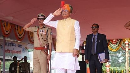 MP News: CM Shivraj hoisted the flag in Bhopal, said – Chief Minister Jan Awas Yojana will be made, count the